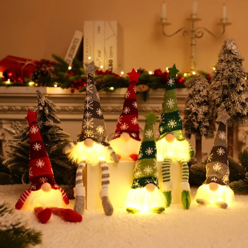 Glühender Weihnachtsgnom