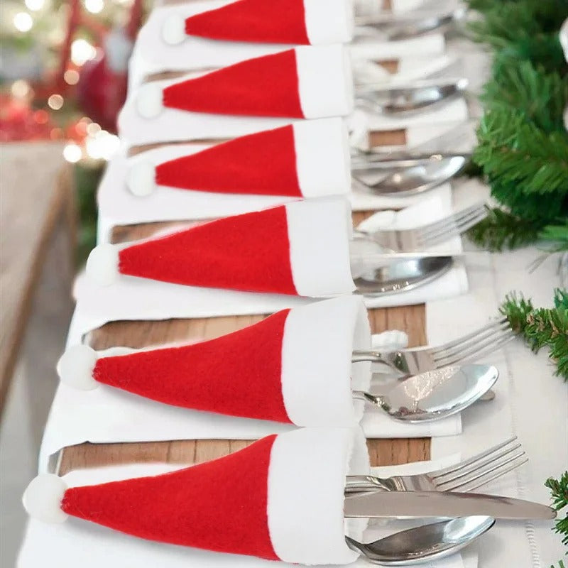 Christmas tableware decoration