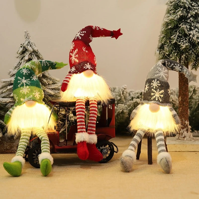 Glühender Weihnachtsgnom