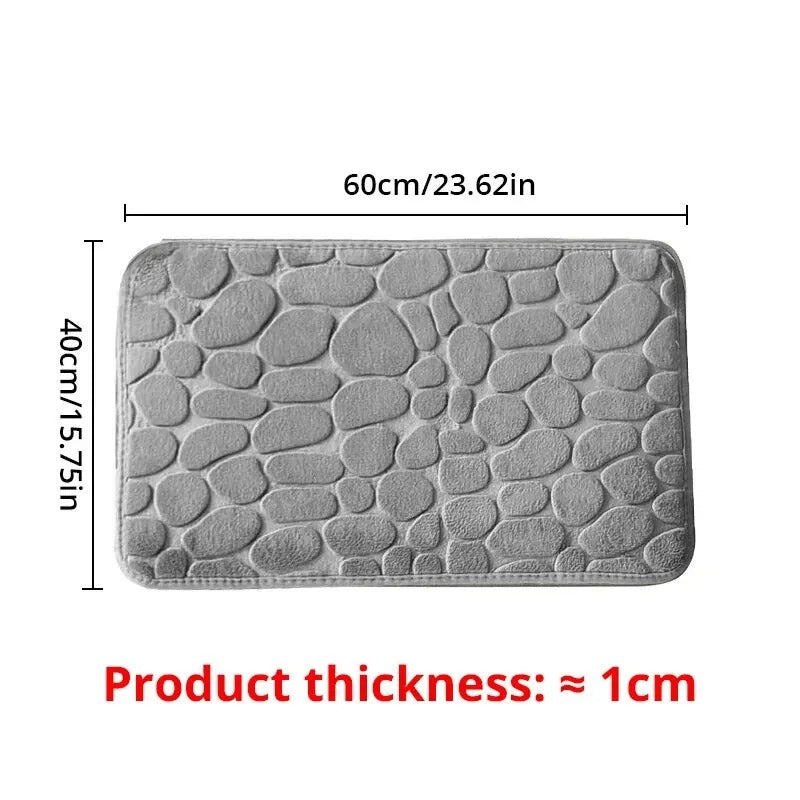 Non-slip bath mat