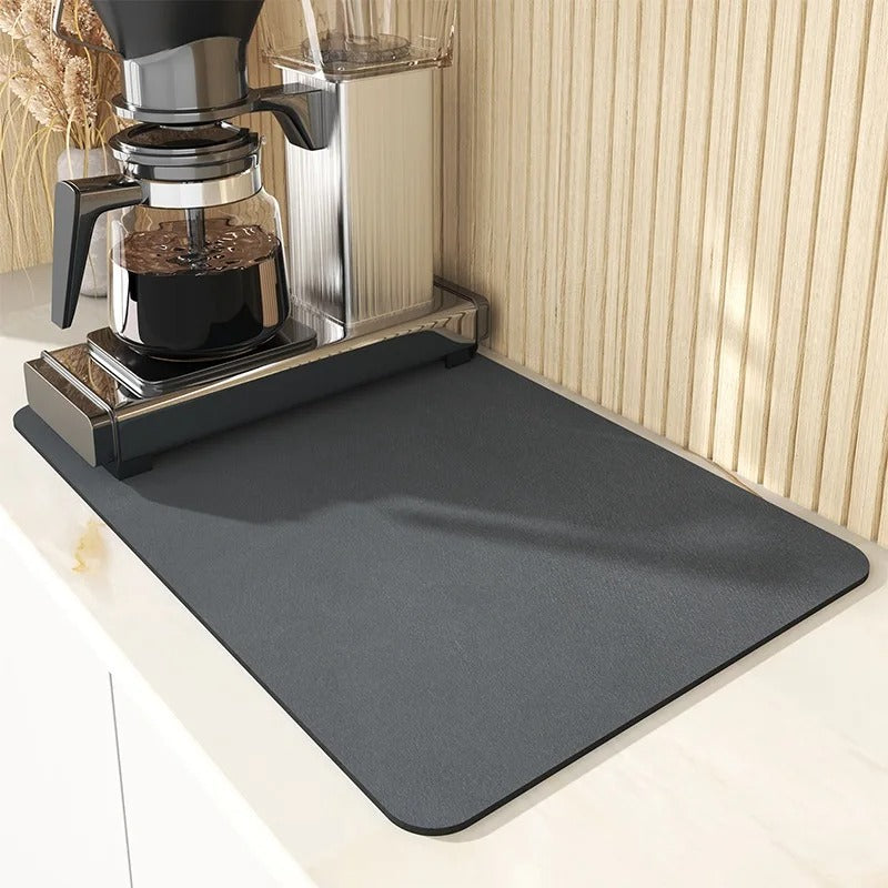 Absorbent kitchen mat