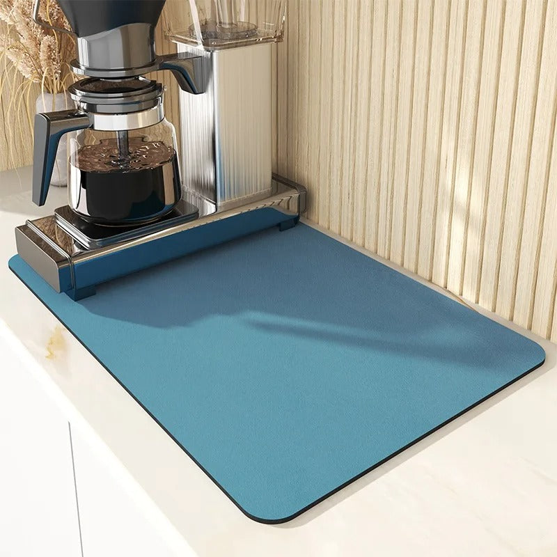 Absorbent kitchen mat