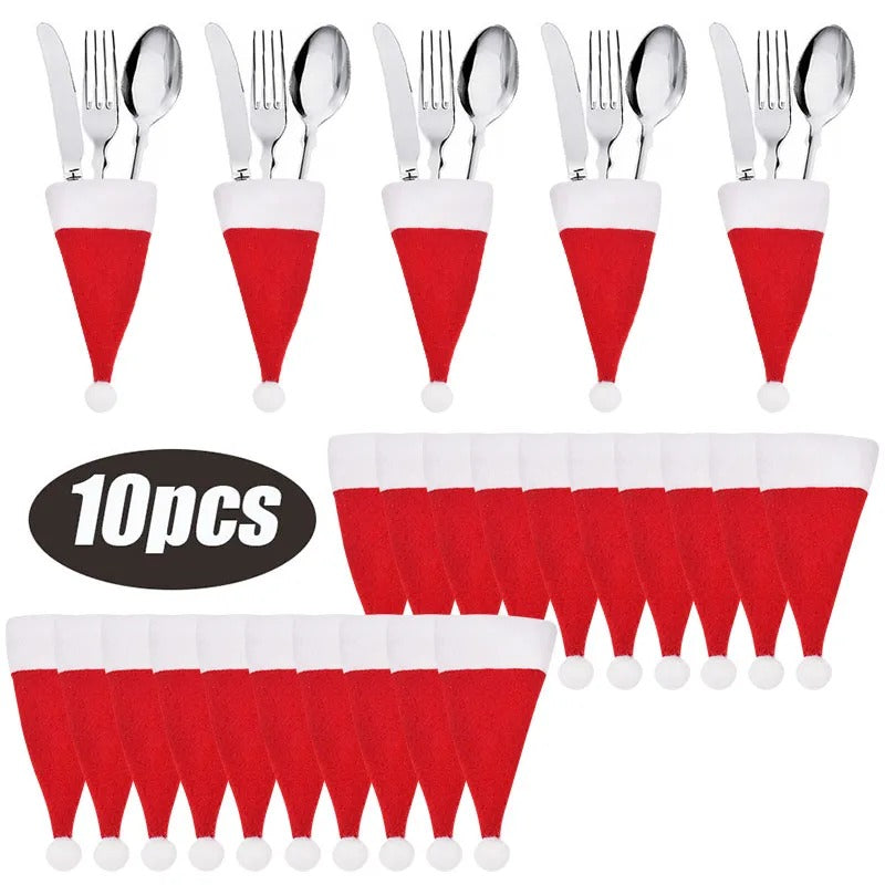 Christmas tableware decoration