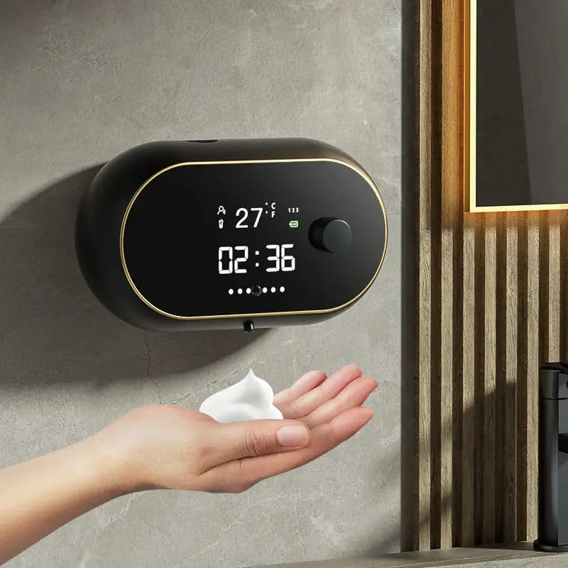 Liquid foam soap dispenser