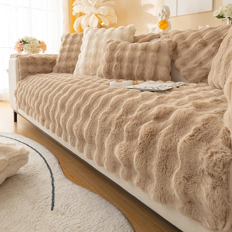 Winter sofa cover
