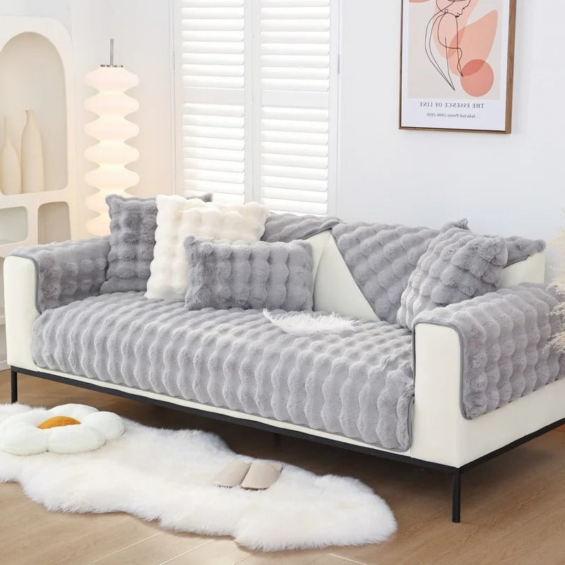 Winter sofa cover