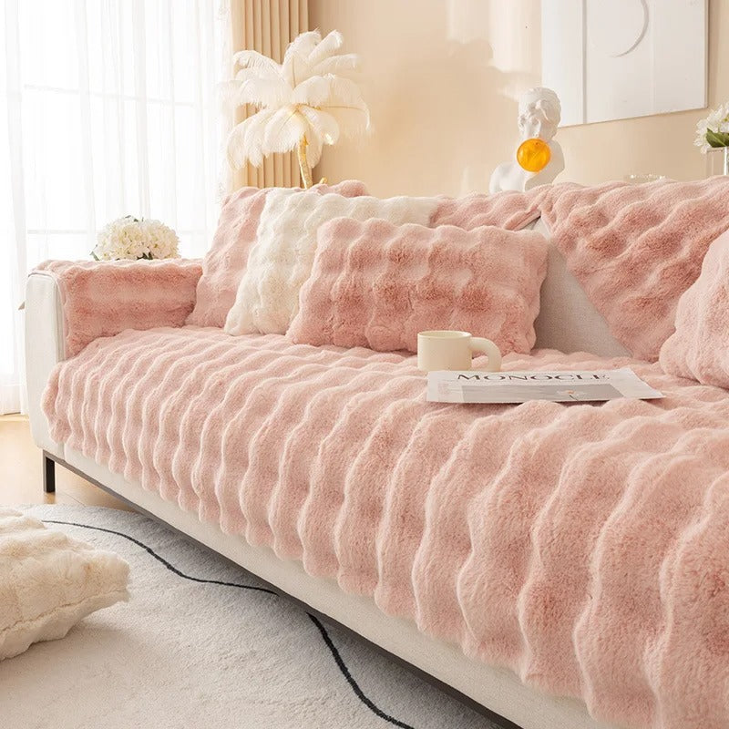 Winter sofa cover
