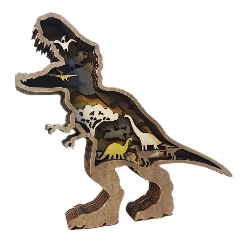 Wooden decoration (forest animals)