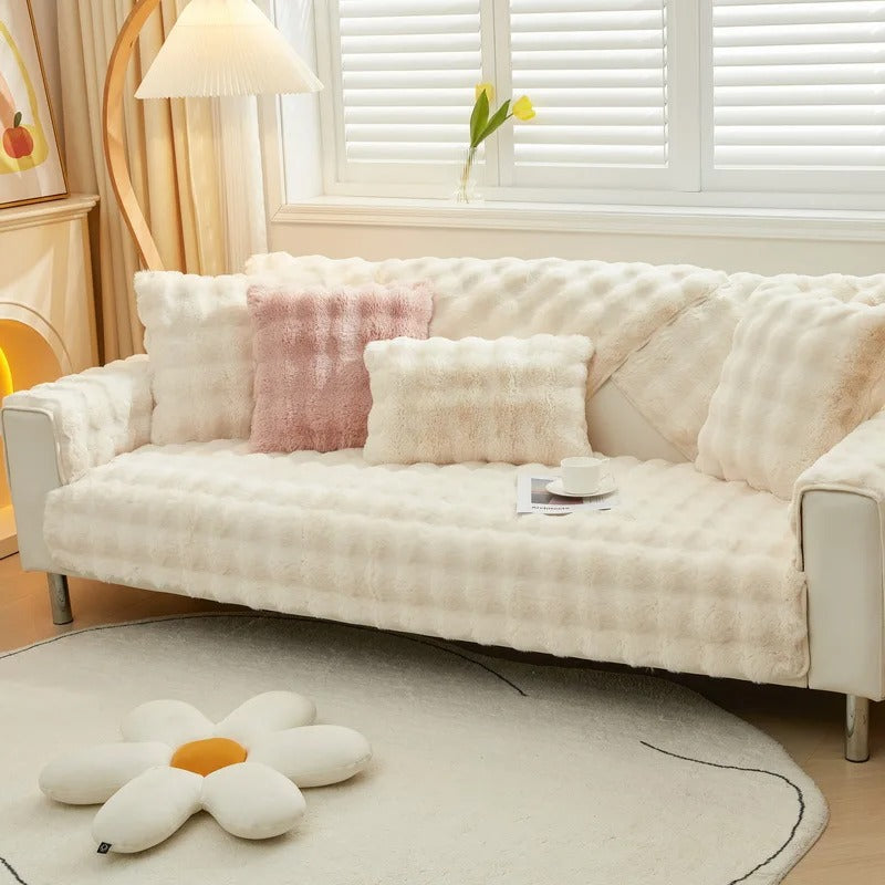 Winter sofa cover