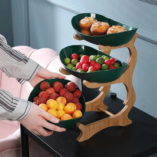 Fruit bowls wooden tableware