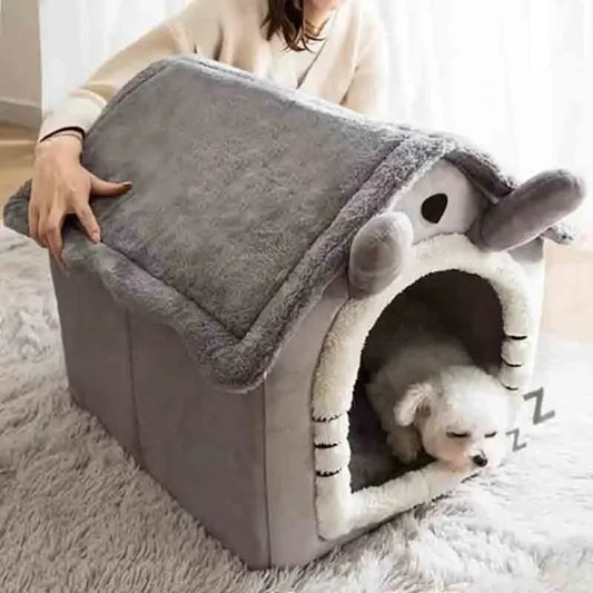Indoor warm doghouse