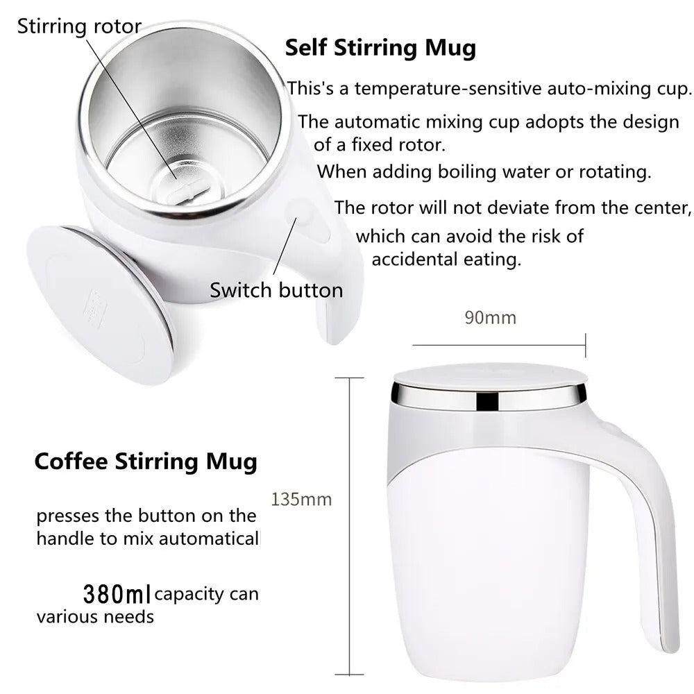Automatic mixing cup