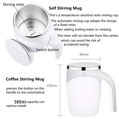 Automatic mixing cup