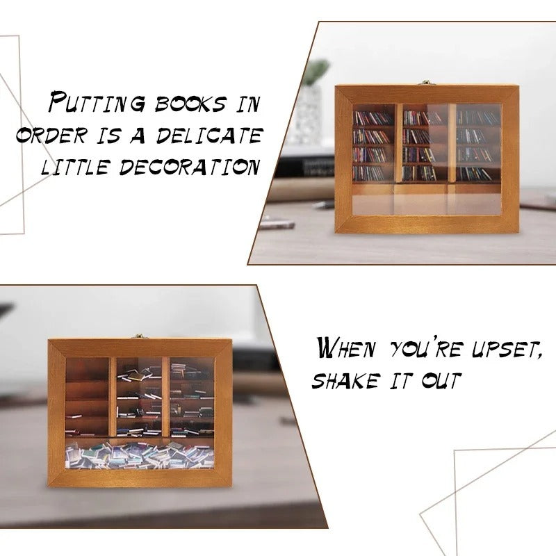 Miniatur Bücherregal